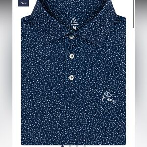 NWT Rhoback The Mullie - Men's Short Sleeve Performance Polo